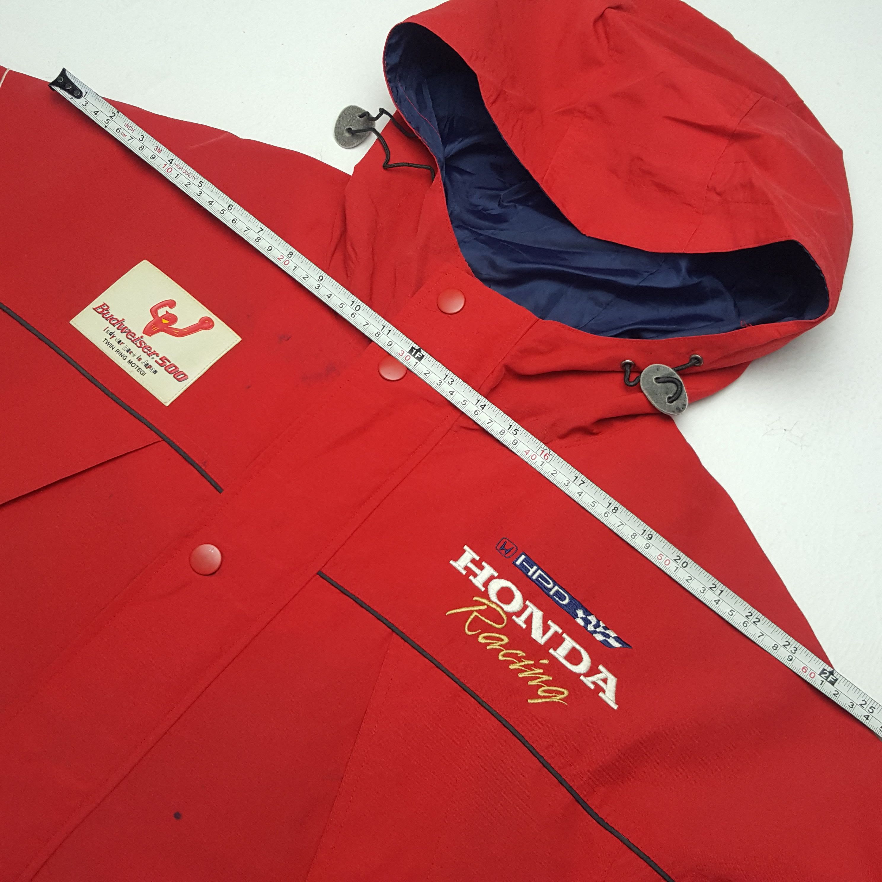 Honda × Vintage Vintage C.A.R.T Honda Racing Team Formula One Jacket Size US XL / EU 56 / 4 - 6 Thumbnail