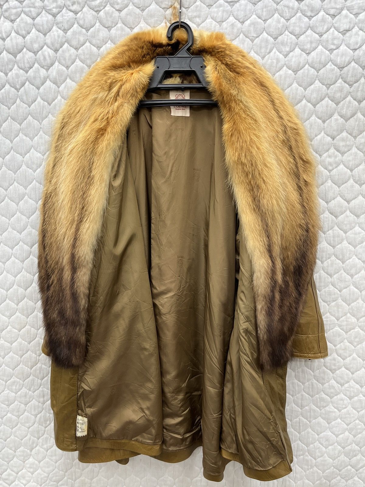 Loewe 🔥🔥🔥ARCHIVE LOEWE LEATHER COAT WITH FUR Size M / US 6-8 / IT 42-44 - 7 Thumbnail
