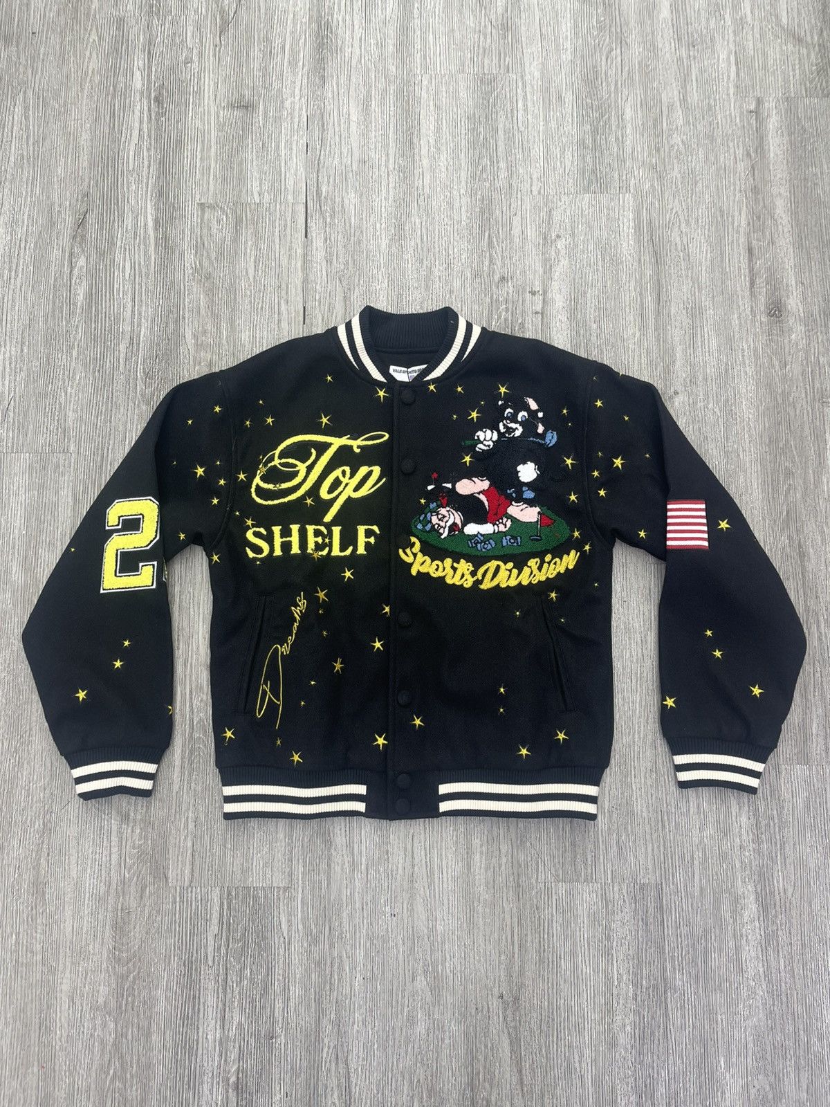 Vale Vale Lives Varsity jacket (black) Size US S / EU 44-46 / 1 - 1 Thumbnail