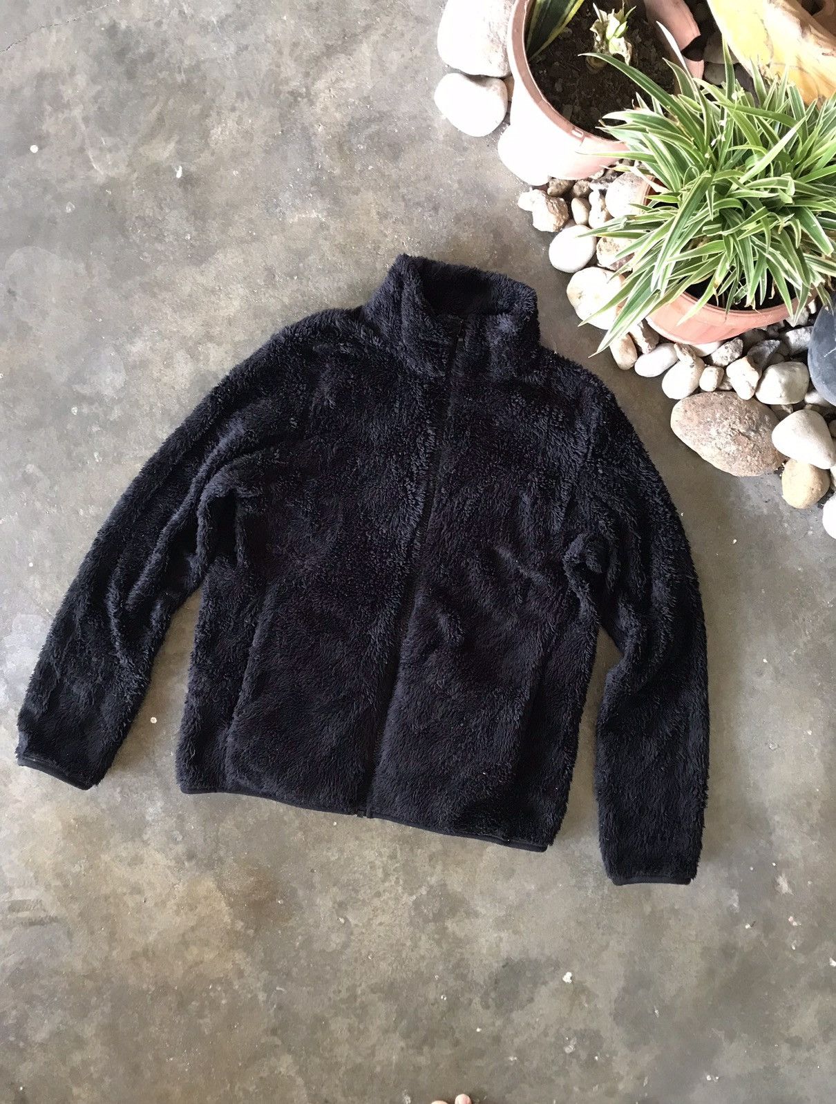 Japanese Brand × Uniqlo UNIQLO Design Deep pile Sherpa jacket Full Zipper 🔥 Size M / US 6-8 / IT 42-44 - 4 Thumbnail