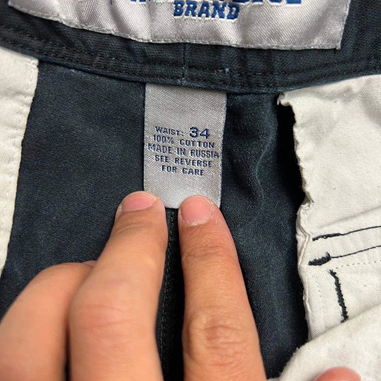 Anchor Blue Anchor Blue Shorts Men 34 Cargo Chino Pockets 100% Cotton Size US 34 / EU 50 - 4 Thumbnail