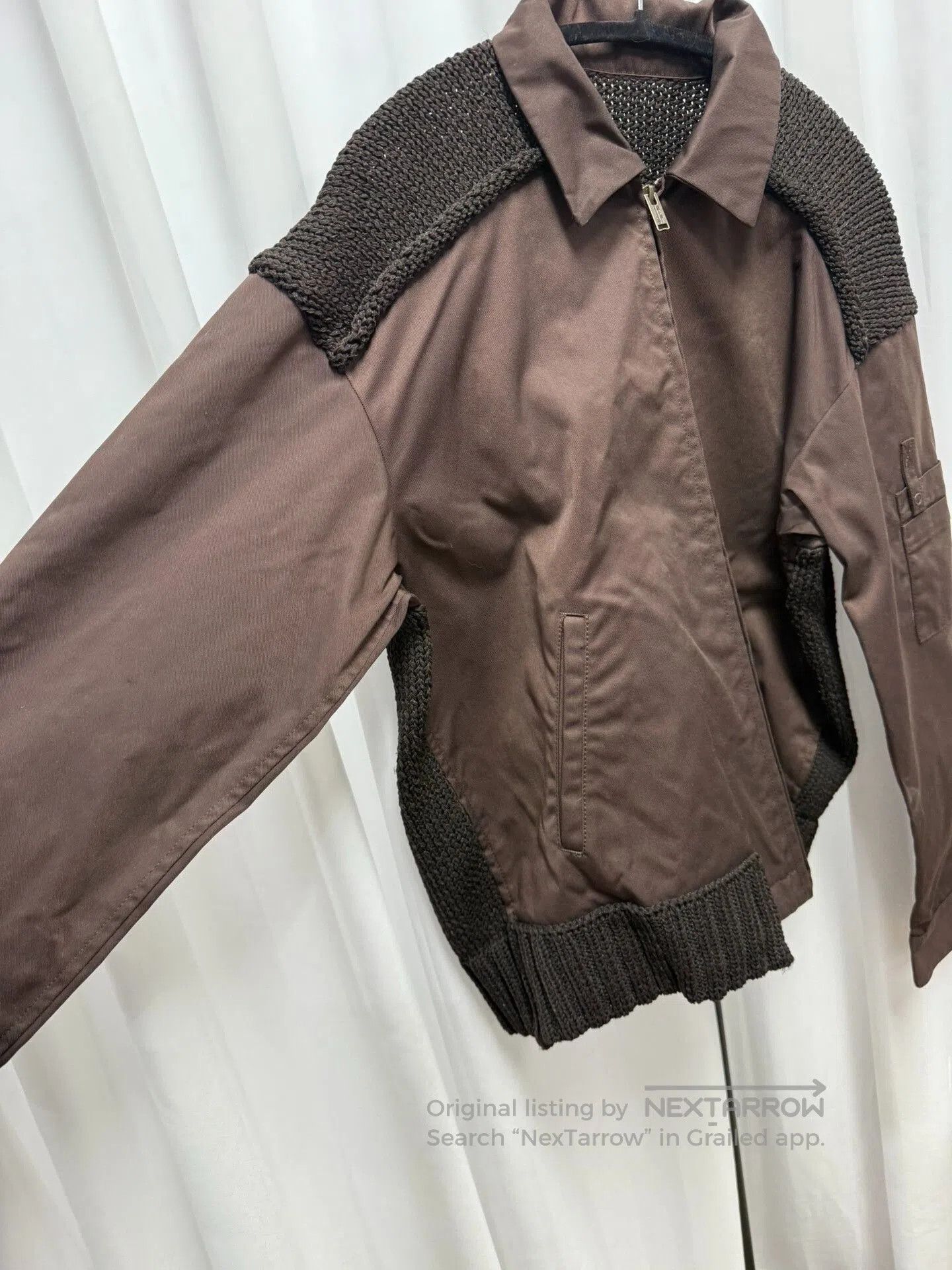 Comme des Garcons Homme Plus UNDERCOVER Brown Nylon Jacket. Size US M / EU 48-50 / 2 - 4 Thumbnail