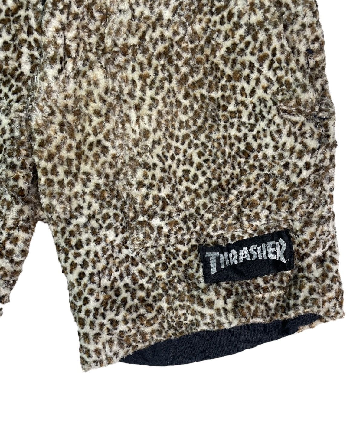 Japanese Brand × Thrasher Advantage Cycle japan x Thrasher leopard fleece shorts Size US 29 - 2 Thumbnail