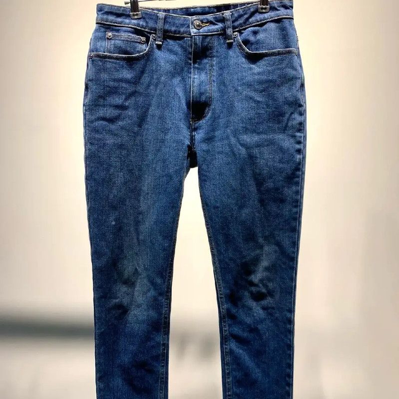 Burberry Burberry Blue Cotton Casual Pants for Men Size US 32 / EU 48 - 1 Thumbnail