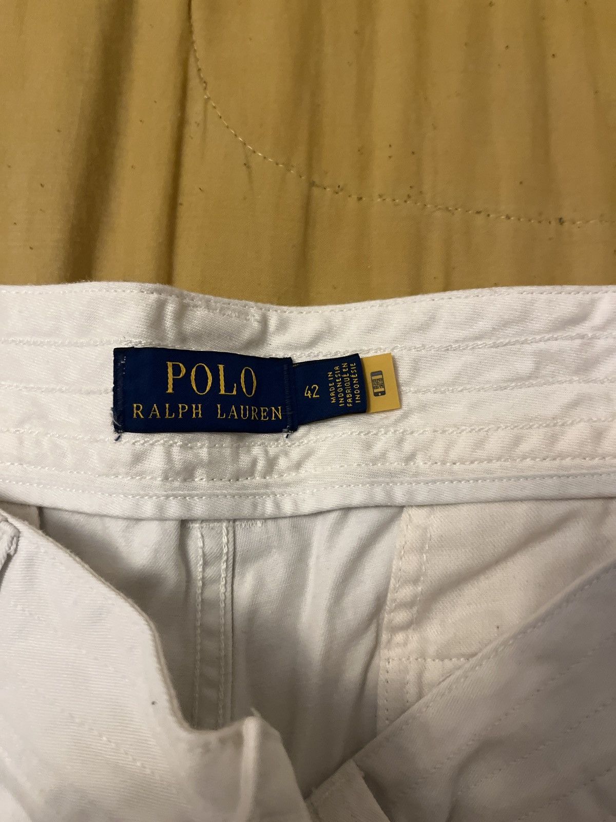 Polo Ralph Lauren White polo shorts Size US 42 / EU 58 - 3 Thumbnail