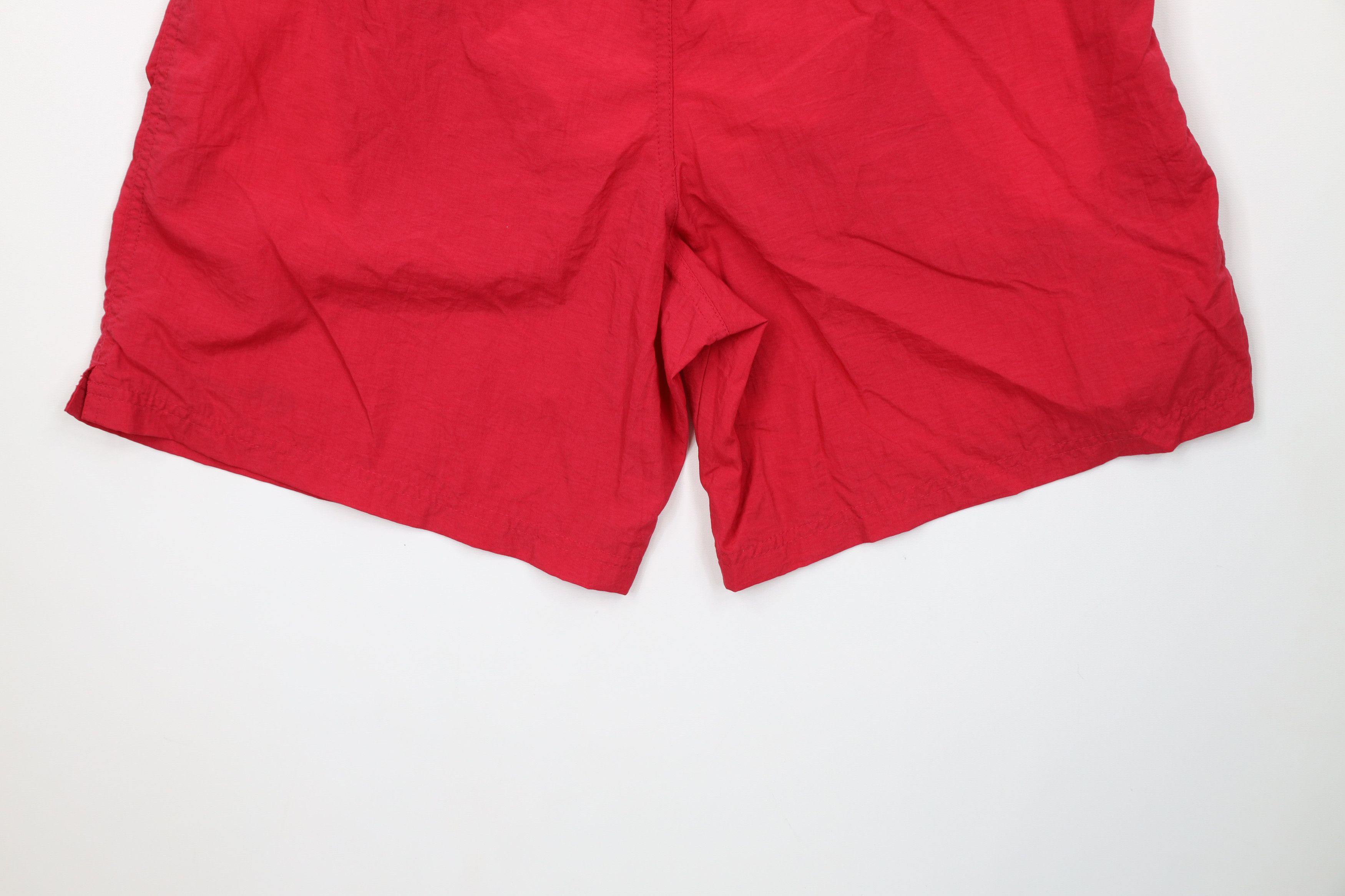 Champion Vintage 90s Champion Spell Out Lined Above Knee Shorts Red Size US 32 / EU 48 - 13 Thumbnail