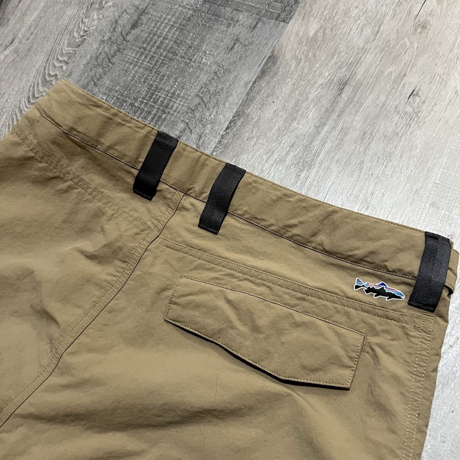 Patagonia Patagonia Netplus Fishing Net Cargo Shorts Outdoor Hiking L Size US 34 / EU 50 - 4 Thumbnail