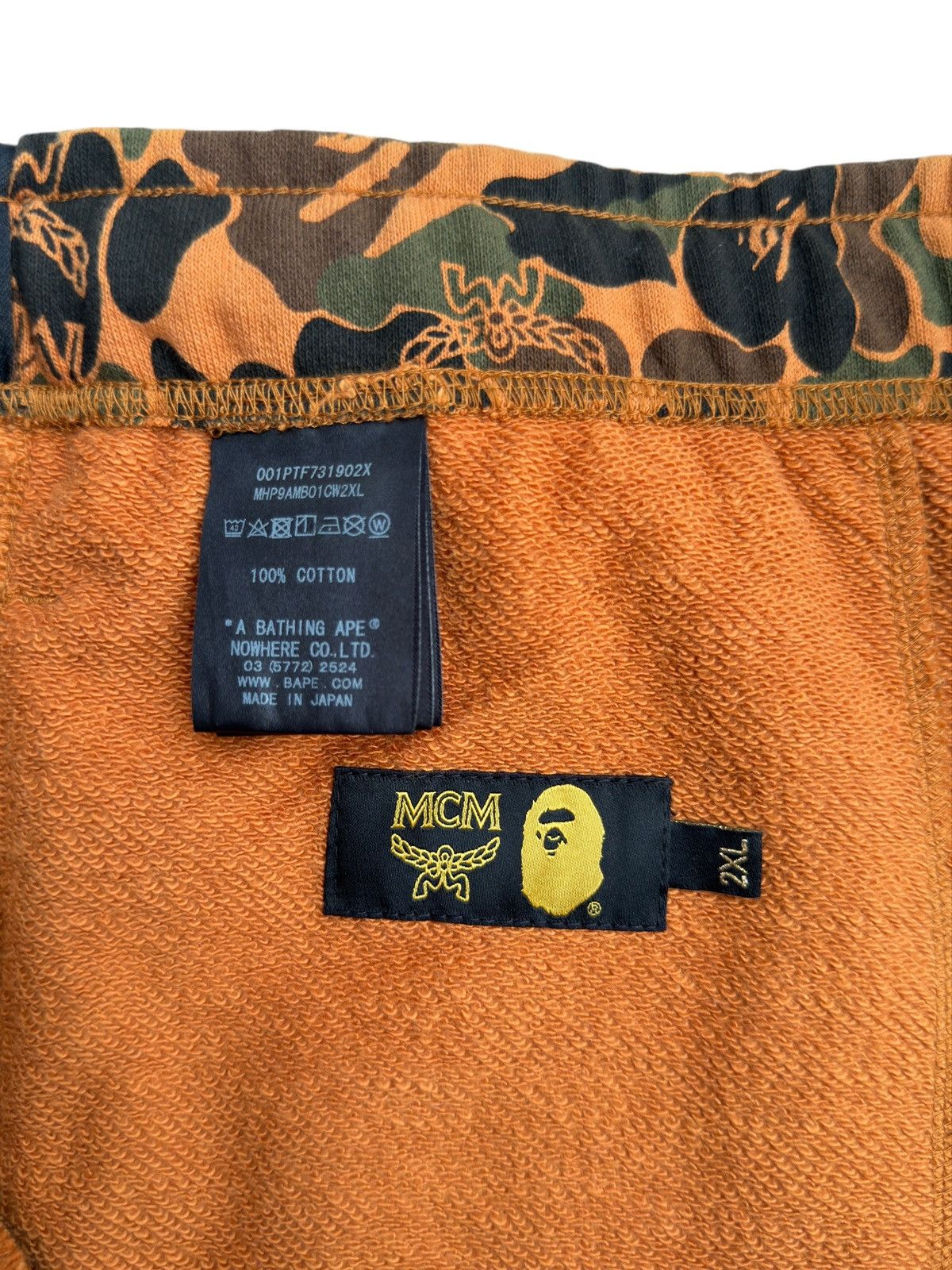 Bape × MCM BAPE x MCM Camo Track Sweatpants Size US 34 / EU 50 - 7 Thumbnail