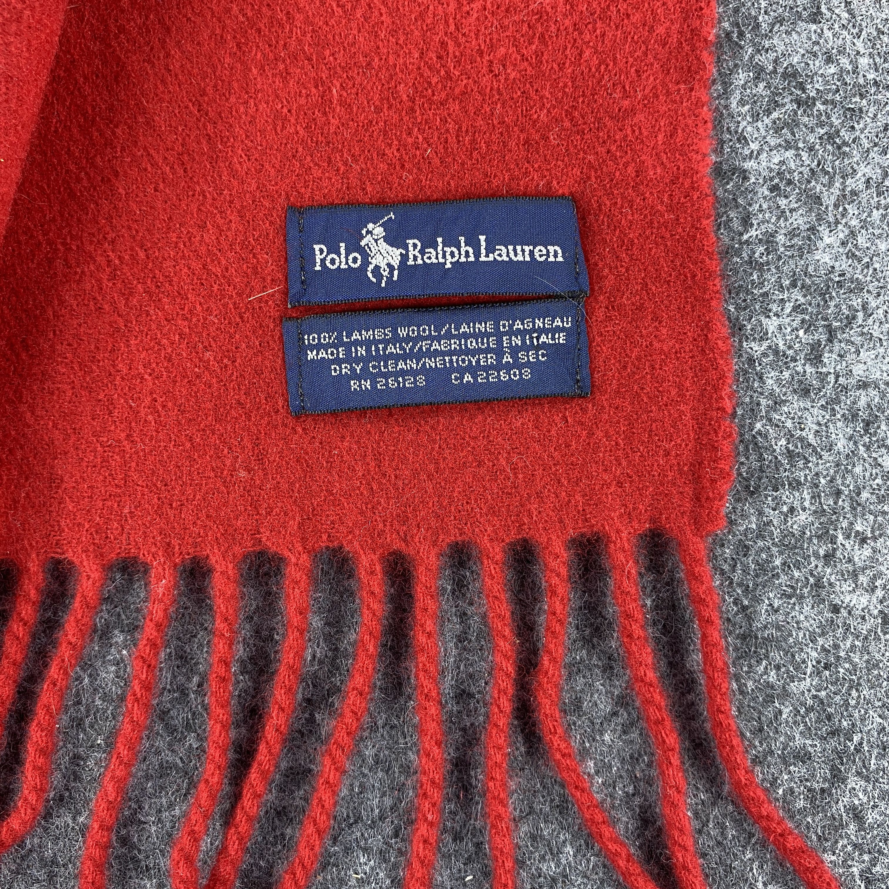 Polo Ralph Lauren × Vintage GF10438 Polo Ralph Lauren Scarf Neck Wear Muffler Nova Check Size ONE SIZE - 2 Thumbnail