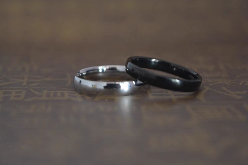 Jewelry Vintage Jewelry Rings Open Size Chrome Ring (Size 7-13) Size ONE SIZE - 5 Thumbnail