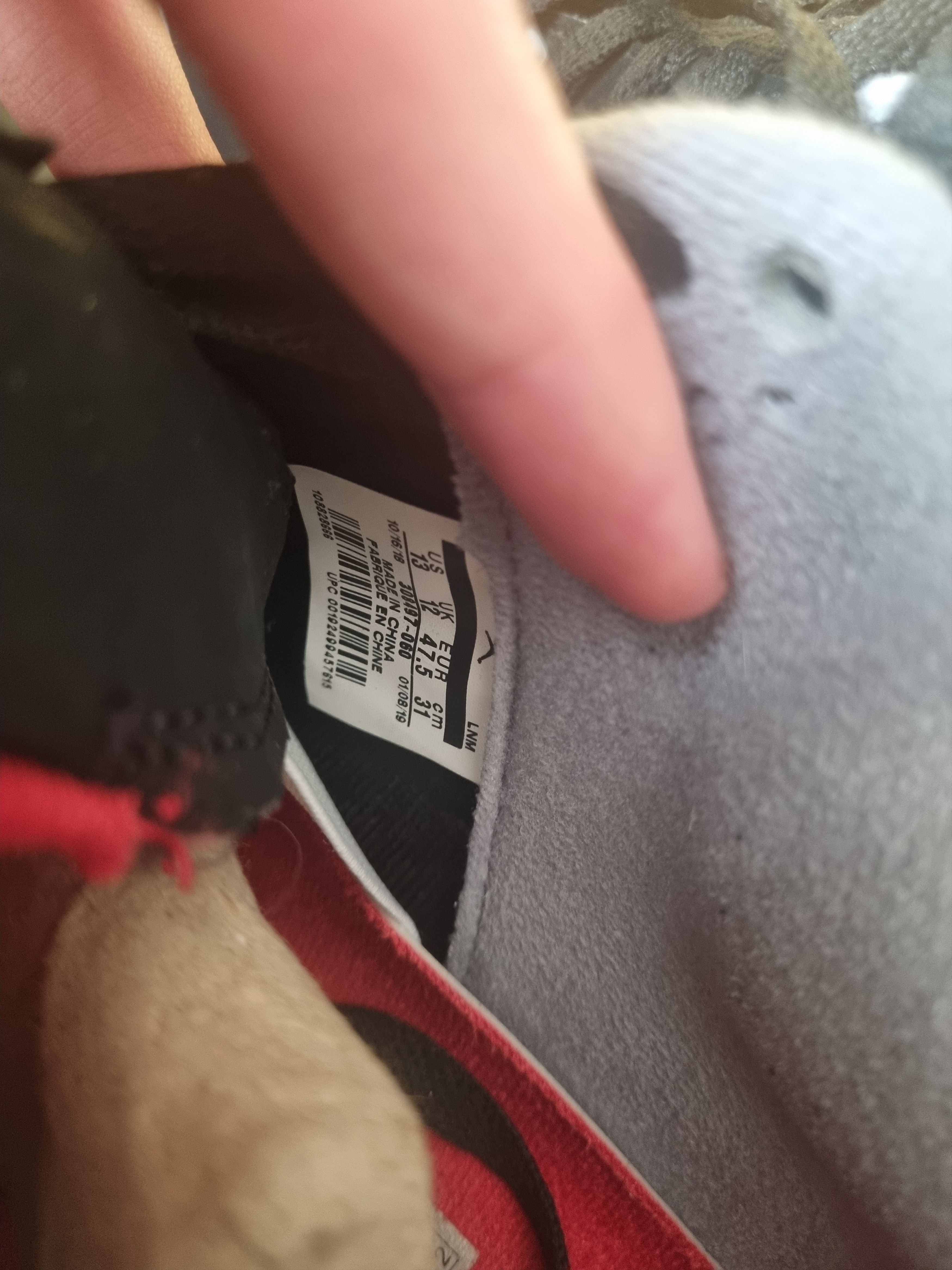 Jordan Brand Air Jordan 4 Retro Og 2019 Bred Size US 13 / EU 46 - 12 Thumbnail