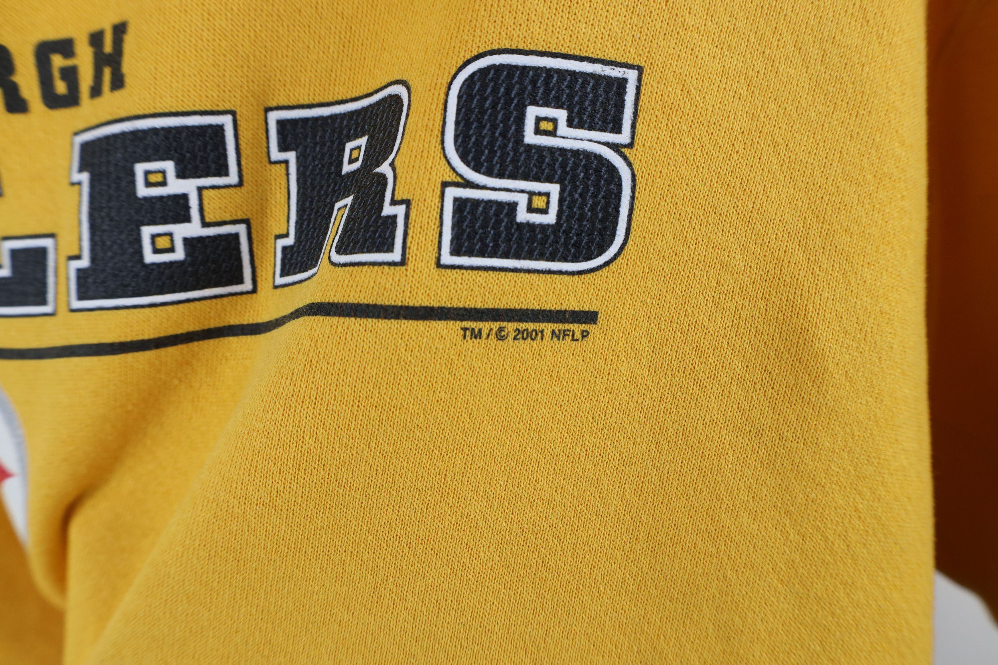 Vintage Vintage Y2K 2001 Spell Pittsburgh Steelers Football Hoodie Size US XL / EU 56 / 4 - 6 Thumbnail