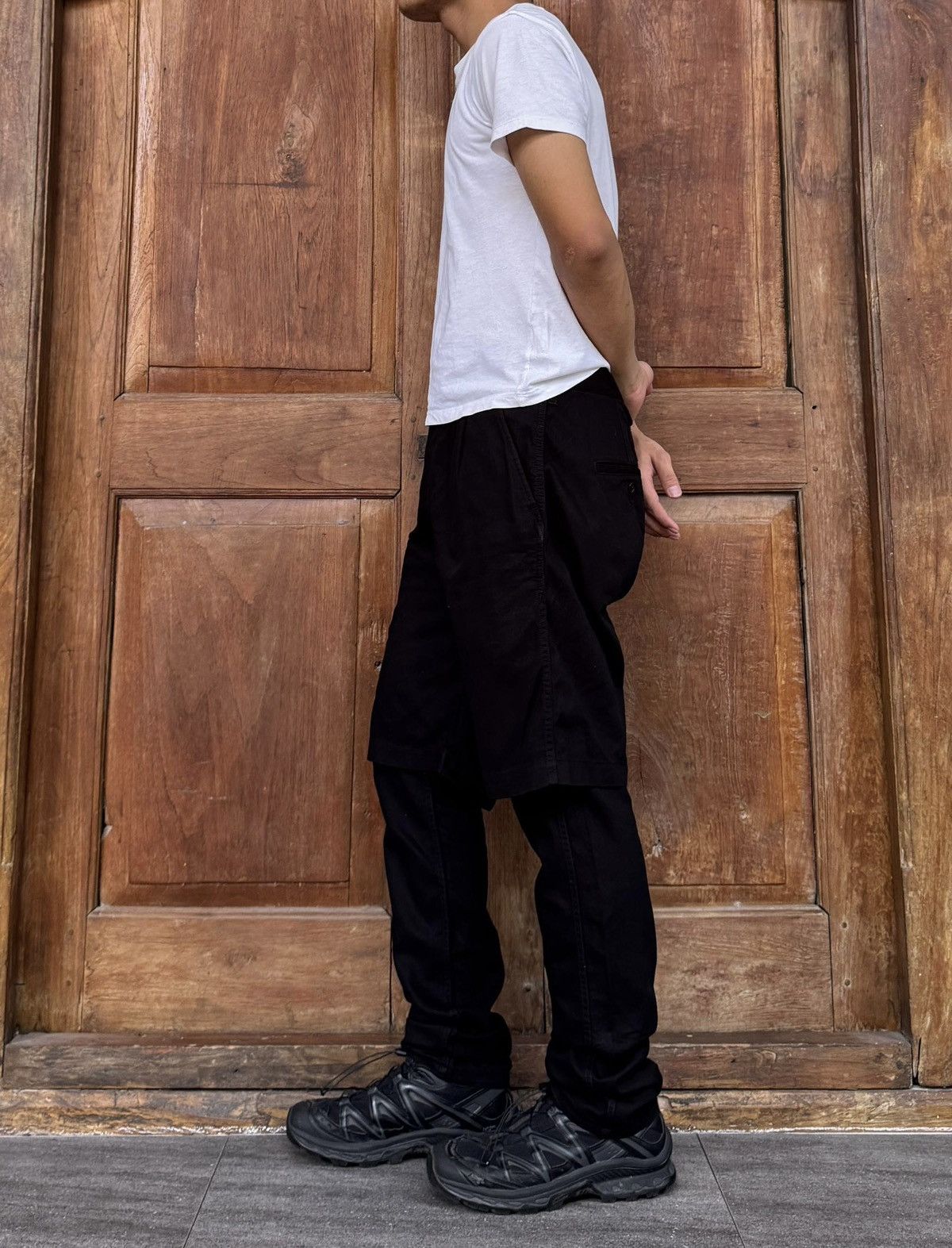 Issey Miyake FREE TAX! Cabane de Zucca Double Layered Trousers Shorts Size US 30 / EU 46 - 12 Thumbnail