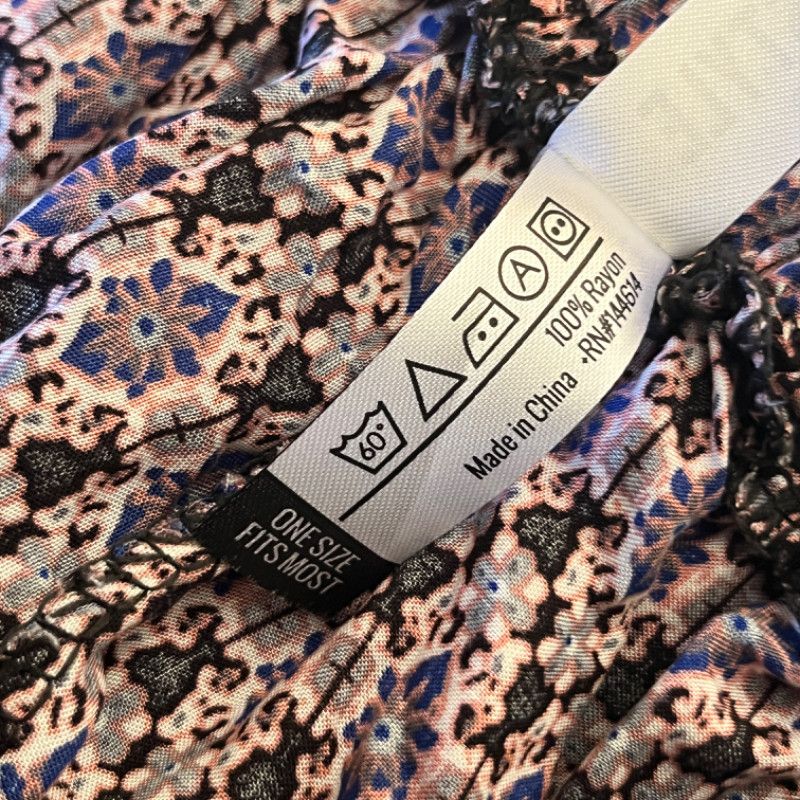 Mad Engine Mad Style Women's Maxi Skirt Floral Geometric Pattern Size 30" / US 8 / IT 44 - 4 Thumbnail