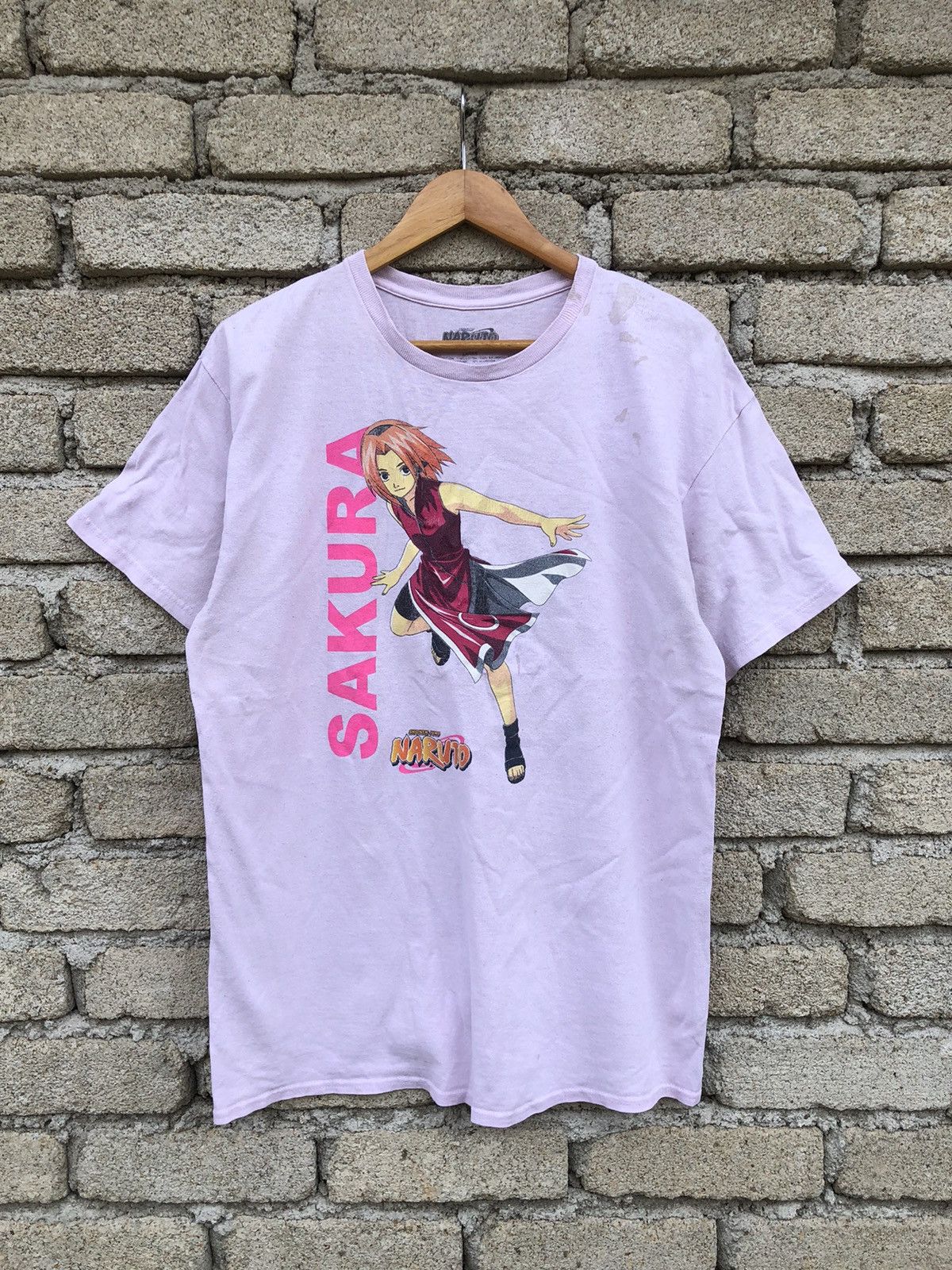 Japanese Brand Vintage Y2K Naruto Sakura Haruno Anime Single Character Tee Size US L / EU 52-54 / 3 - 1 Thumbnail