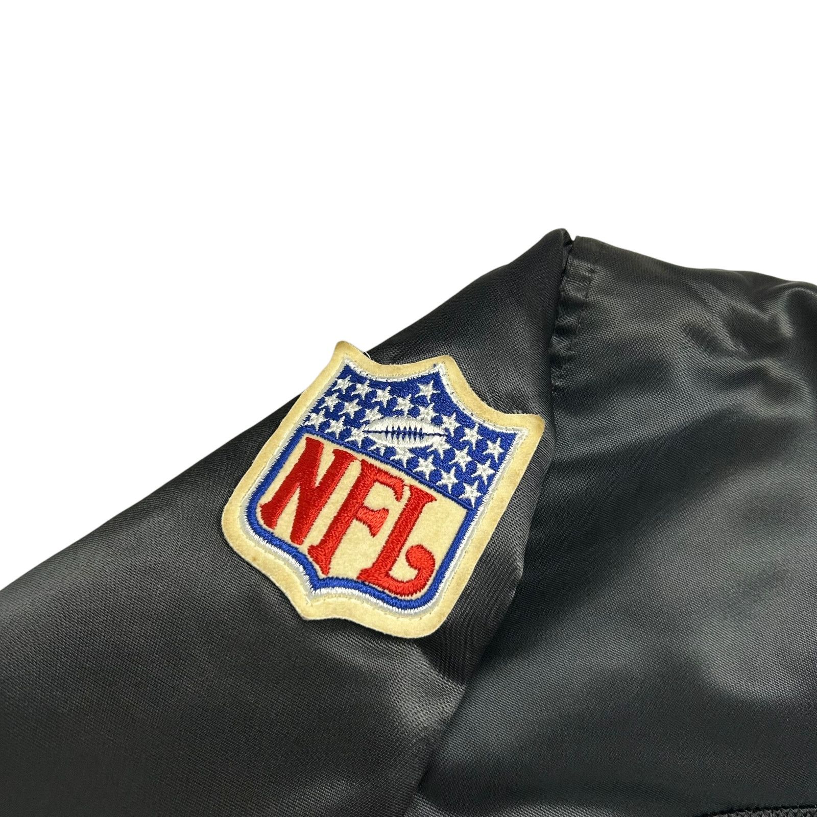NFL VTG 90s SAN FRANCISCO 49ERS STARTER SATIN JACKET BIG LOGO Size US L / EU 52-54 / 3 - 5 Thumbnail