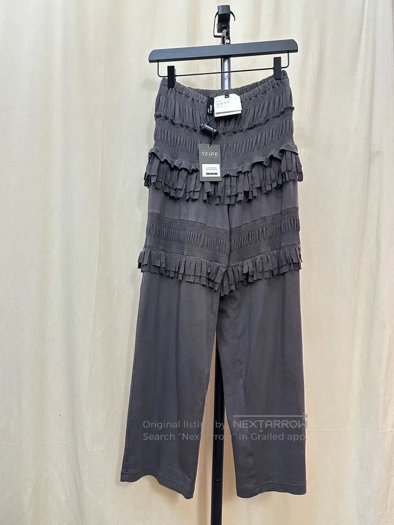 Junya Watanabe Junya Watanabe size XS Ripped Fringe Pants Size 23" - 2 Thumbnail