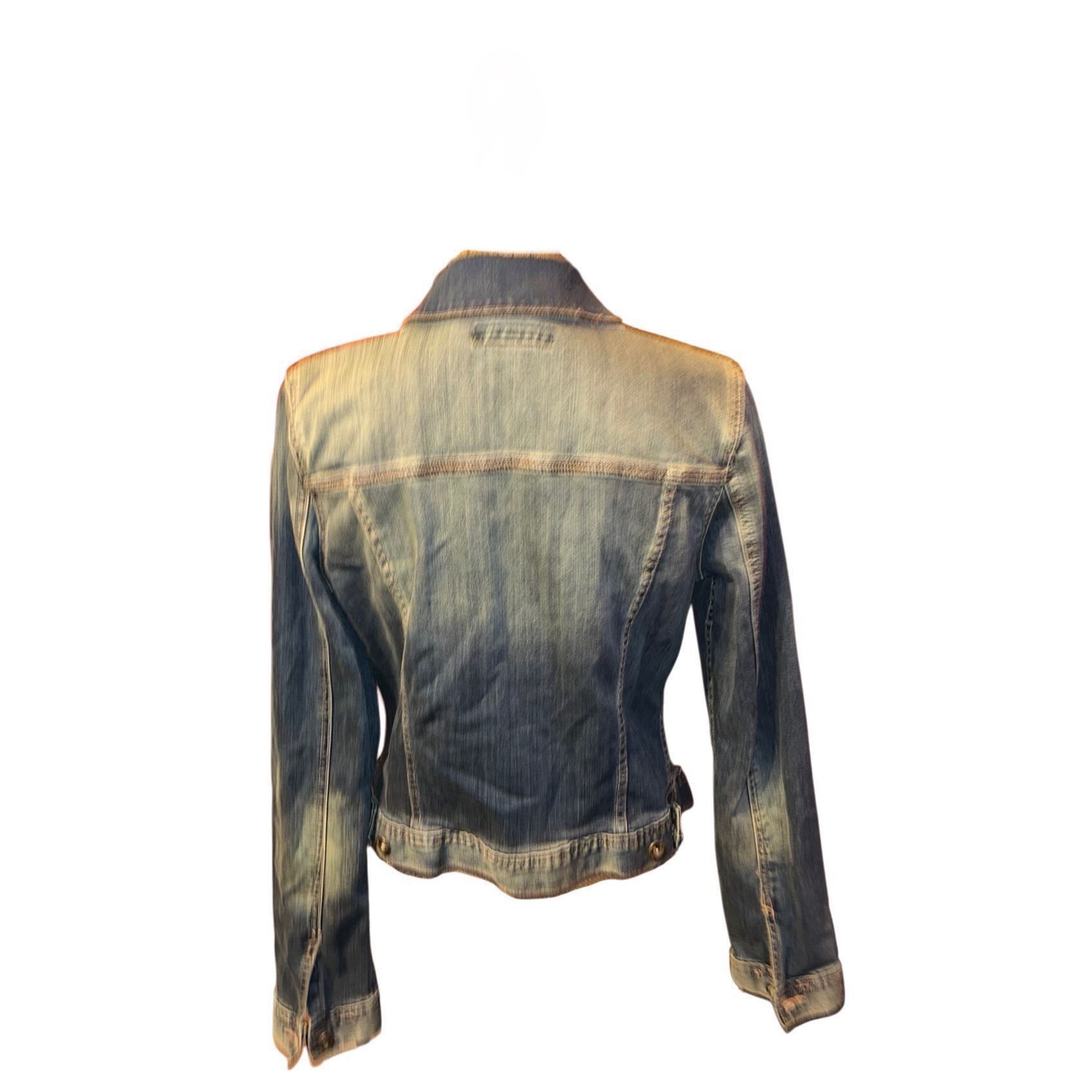 Calvin Klein Calvin Klein Jeans Blue Long Sleeve Collared Jean Jacket Size Large Size L / US 10 / IT 46 - 2 Thumbnail