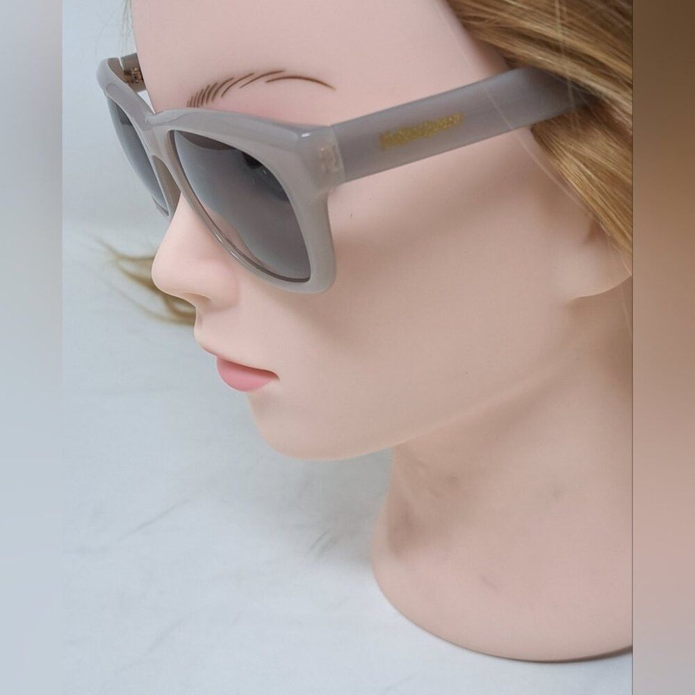 Yves Saint Laurent Yves Saint Laurent Women's Sunglasses Wayfarer Square Brown Size ONE SIZE - 2 Thumbnail