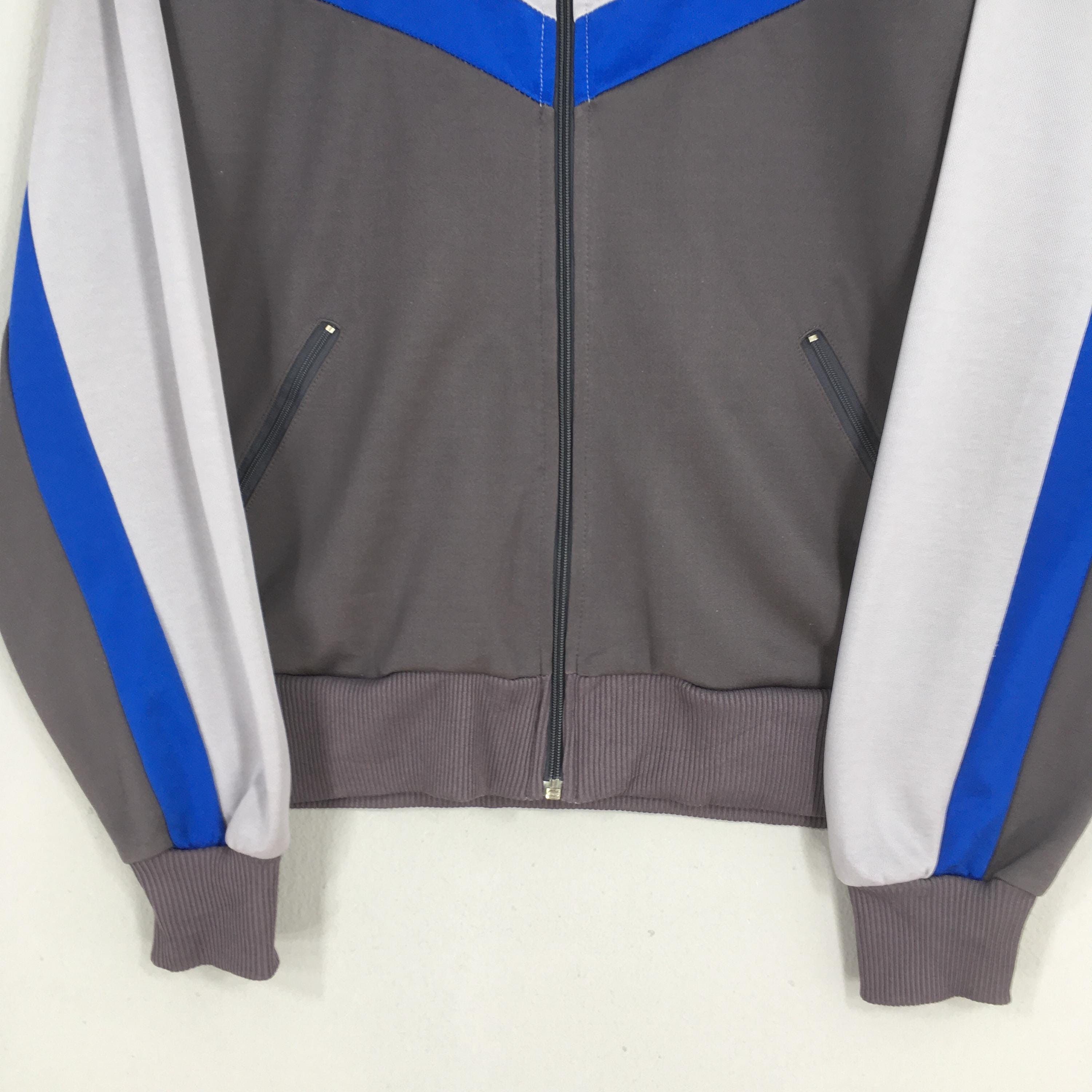 Nike Vintage 90s Nike Swoosh Training Gray Jacket Large Size US L / EU 52-54 / 3 - 3 Thumbnail