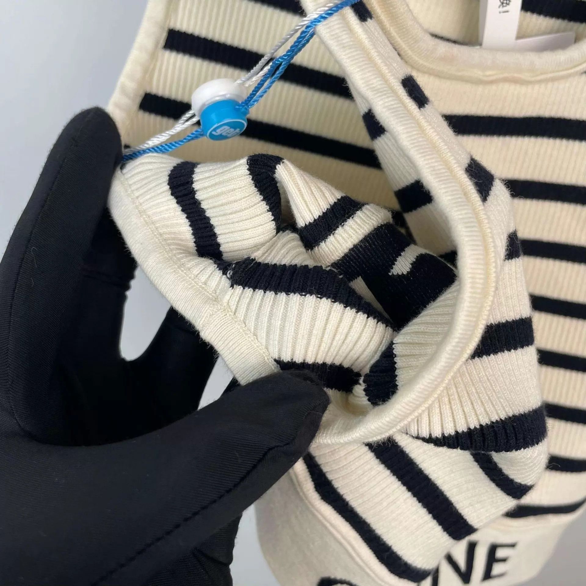 Celine Celine knit vest M color blocked Size M / US 6-8 / IT 42-44 - 7 Thumbnail