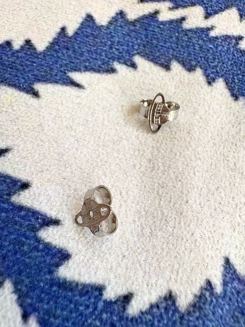 Vivienne Westwood Vivienne Westwood Red pearl enamel stud earrings Size ONE SIZE - 7 Thumbnail