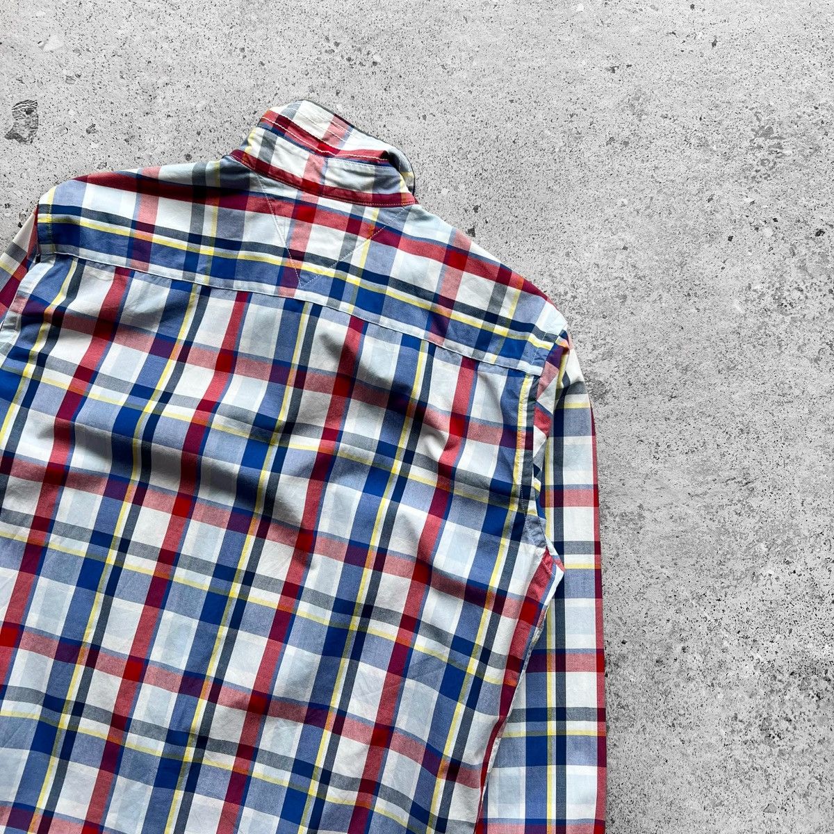 Designer × Tommy Hilfiger Tommy Hilfiger Multicolor Plaid Long Sleeve Button Shirt Size US S / EU 44-46 / 1 - 4 Thumbnail