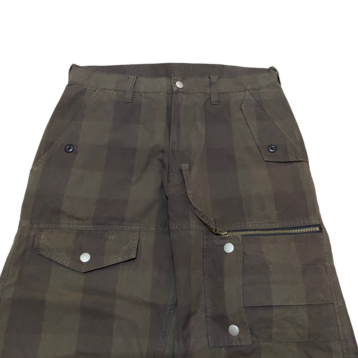 If Six Was Nine × Le Grande Bleu (L.G.B.) × PPFM Rare Design Vintage PPFM Tactical Rapper Baggy Pants 1990s Size US 30 / EU 46 - 6 Thumbnail