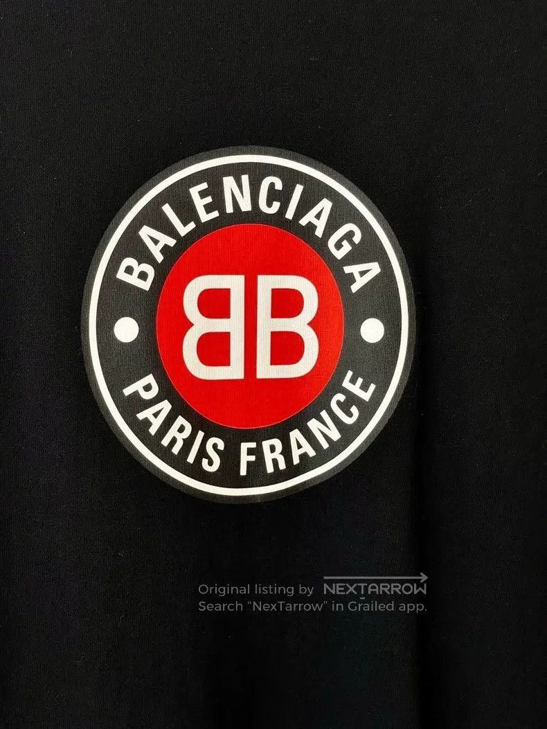 Balenciaga Balenciaga Black Short Sleeve Size US M / EU 48-50 / 2 - 3 Thumbnail