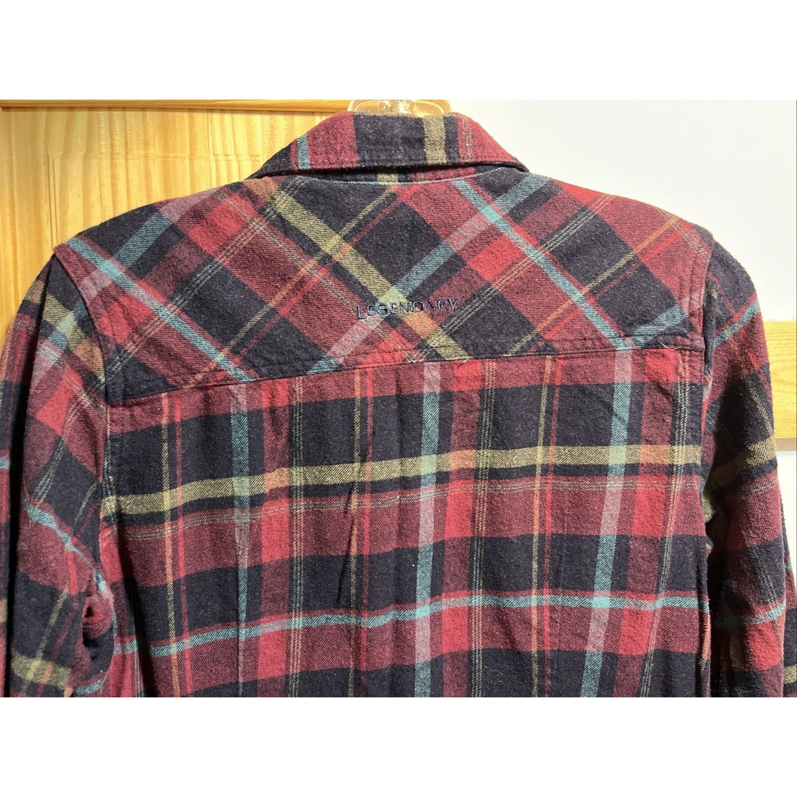Legendary Goods Legendary Whitetails Shirt Women Flannel Red Plaid L Button Size L / US 10 / IT 46 - 8 Thumbnail