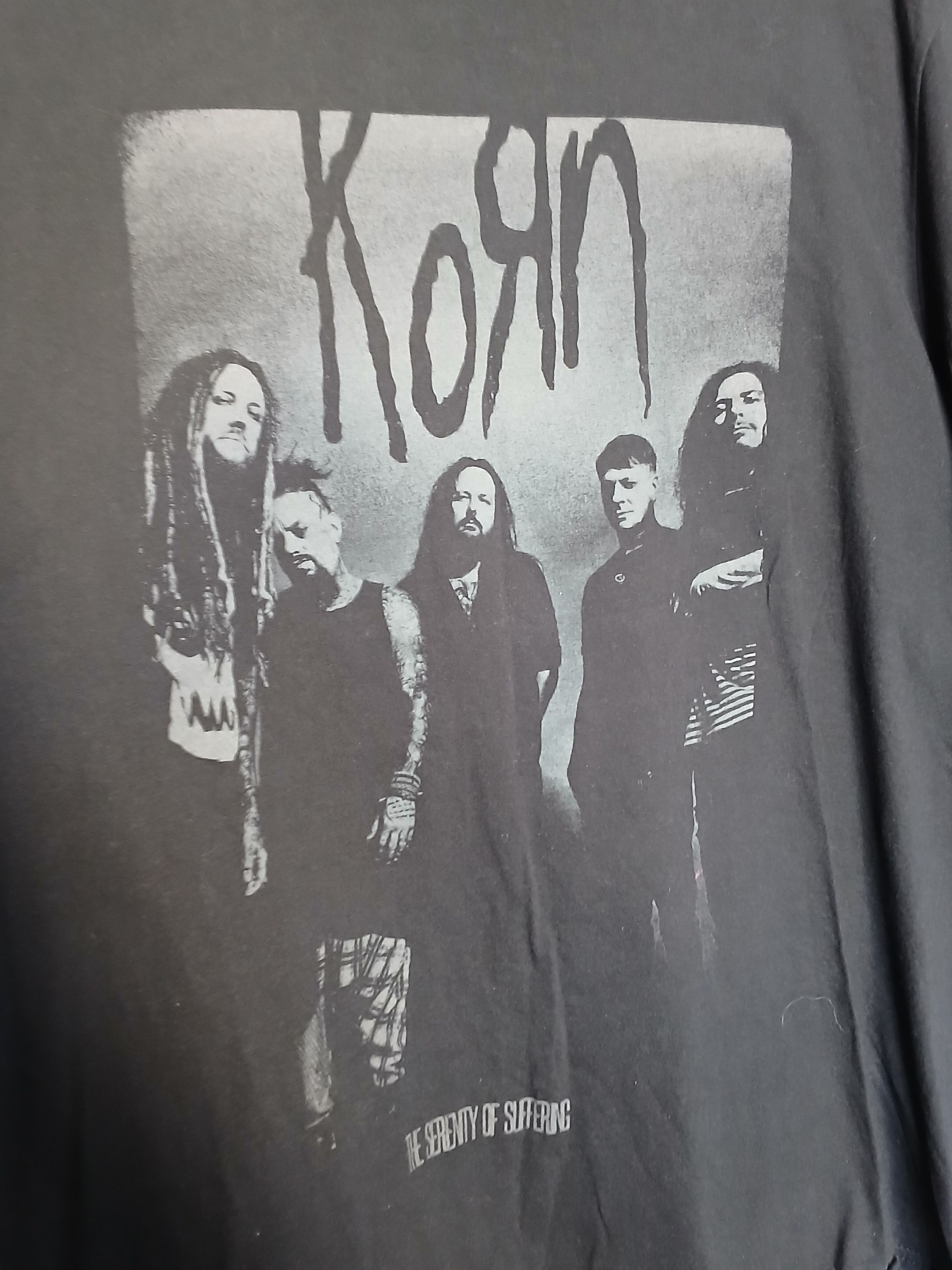Band Tees Korn T-Shirt Size US L / EU 52-54 / 3 - 3 Thumbnail