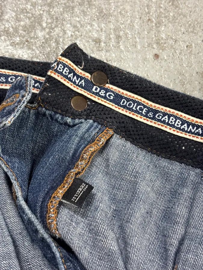 Dolce & Gabbana SS2003 Dolce & Gabbana Blue Aviator Full Zip Cargo Jeans Size US 32 / EU 48 - 13 Thumbnail