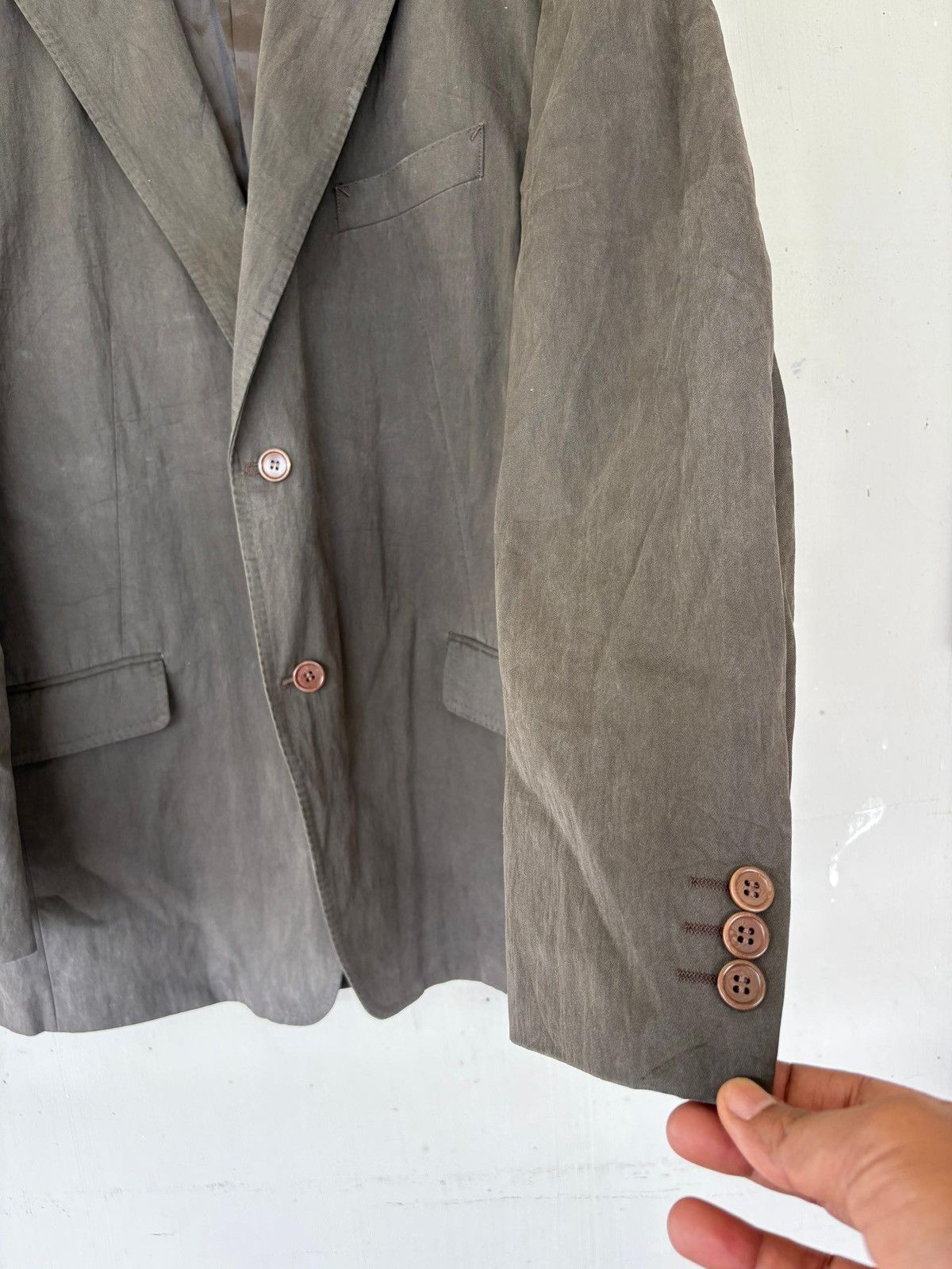 Yohji Yamamoto Vintage A.A.R Jacket Coat Yohji Yamamoto Retro stlye Size US XL / EU 56 / 4 - 3 Thumbnail