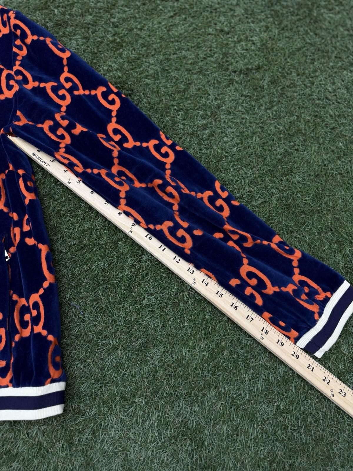 Gucci GUCCI GG Print Monogram Chenille Sweater Large $1850 Retail Size US L / EU 52-54 / 3 - 7 Thumbnail