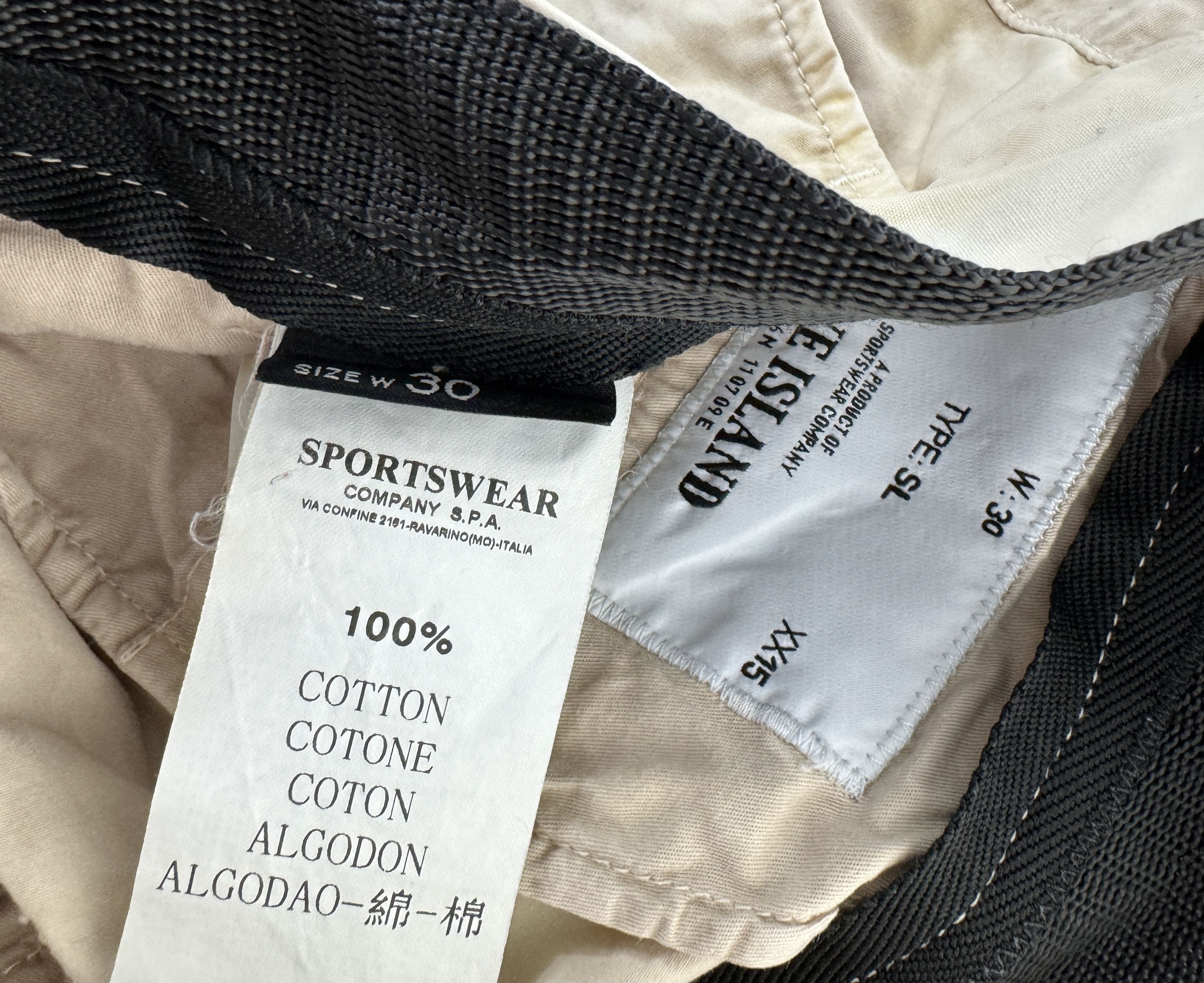 Stone Island Stone Island Chino Pants Casual Custom Acid Wash Sz 30 Size US 30 / EU 46 - 13 Thumbnail