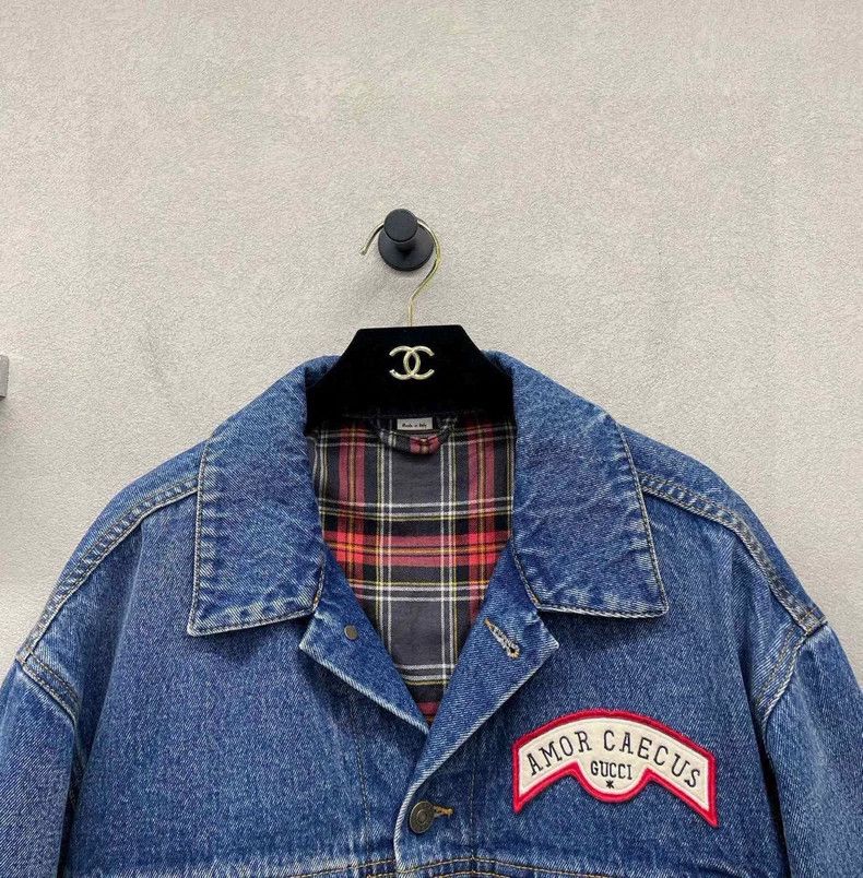 Gucci GucciBlue denim jacket 2503-Nextarrow Size US S / EU 44-46 / 1 - 4 Thumbnail