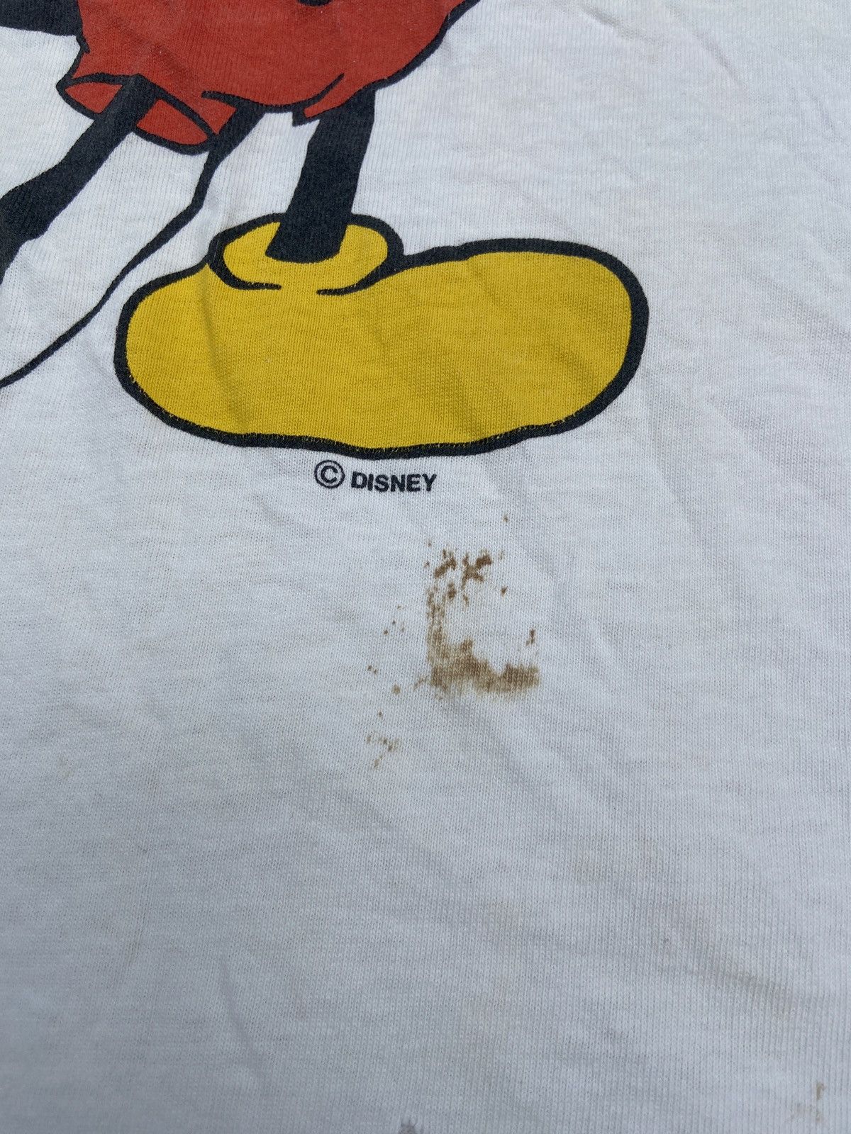 Disney × Mickey Mouse × Vintage Vintage Trashed Mickey Mouse Size US M / EU 48-50 / 2 - 4 Thumbnail
