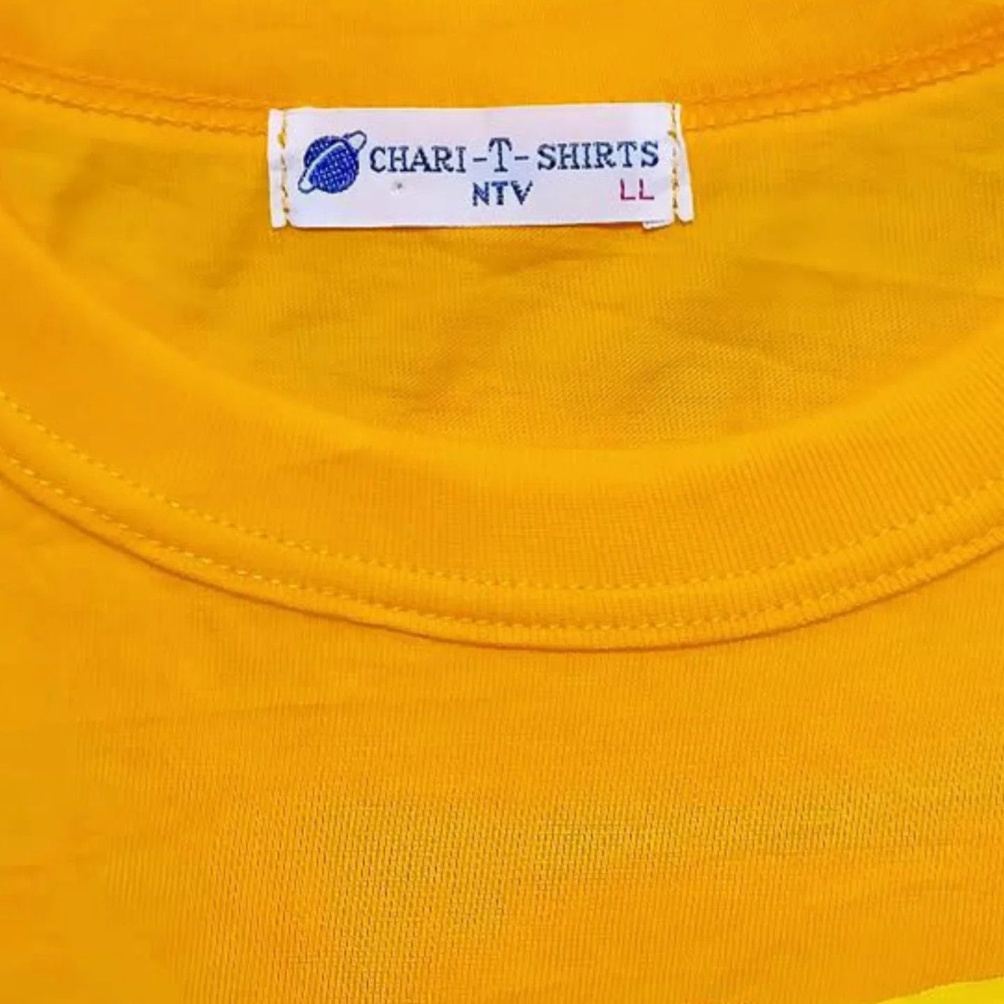Japanese Brand 24 Hour Television Japan X NTV Charin Tee Shirt ( LL ) Size US L / EU 52-54 / 3 - 3 Thumbnail
