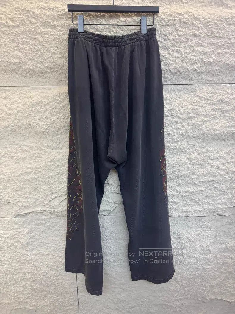 Balenciaga Balenciaga size S Flame Vintage Sweatpants Size US 27 - 2 Thumbnail