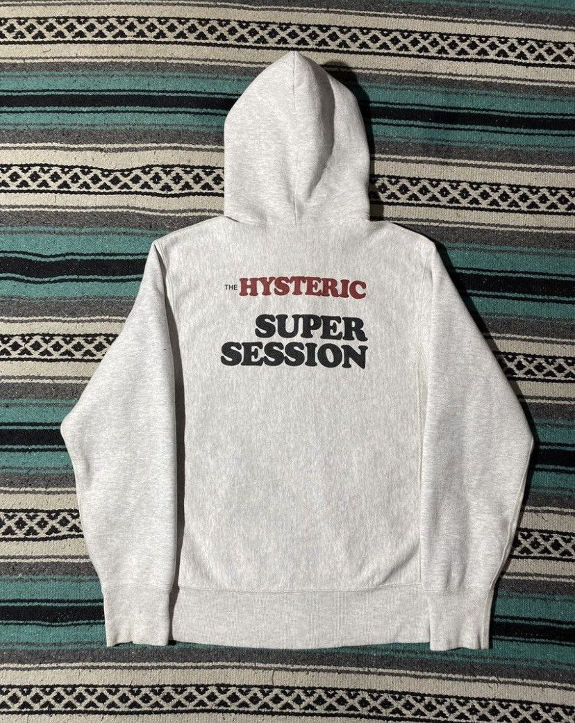 Hysteric Glamour Hysteric Glamour Trip Grey Hoodie Size US M / EU 48-50 / 2 - 3 Thumbnail