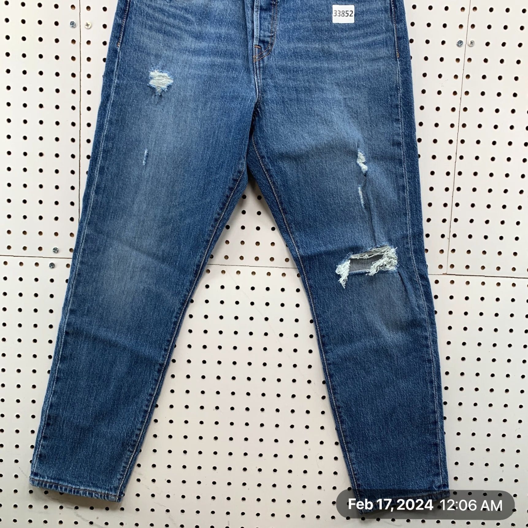 Levi's VINTAGE Levi's Wedgie Fit Denim Jeans Women's Size 30x28 High Rise Tapered Blue 90s Size 30" / US 8 / IT 44 - 3 Thumbnail