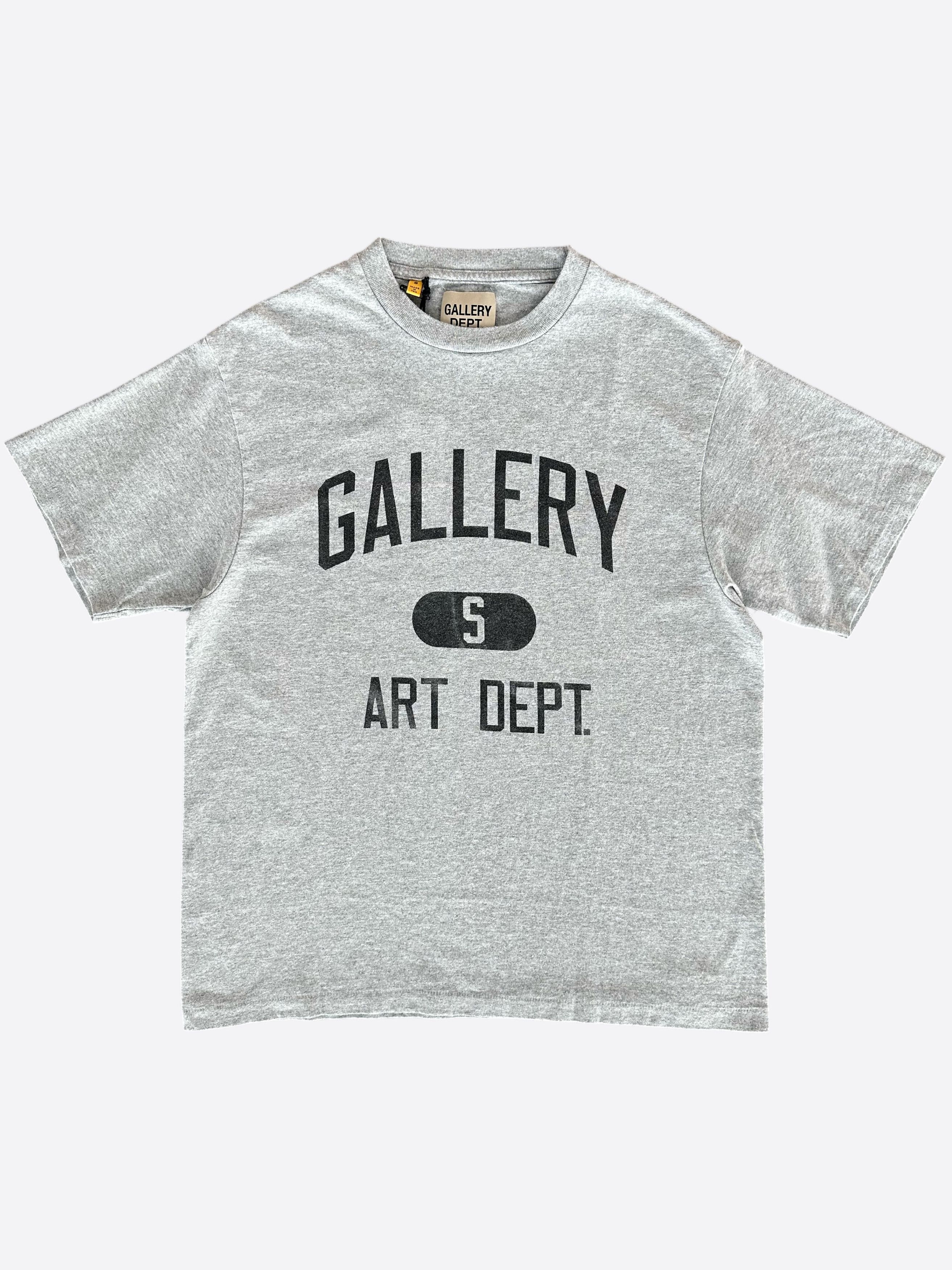 Gallery Dept. Gallery Dept Grey & Black Art Dept T-Shirt Size US S / EU 44-46 / 1 - 1 Thumbnail