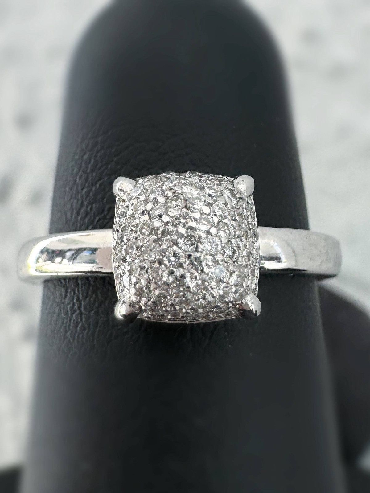 Tiffany & Co. Tiffany & Co. Paloma Picasso 18K white gold Pave 0.16CTW Size ONE SIZE - 9 Thumbnail
