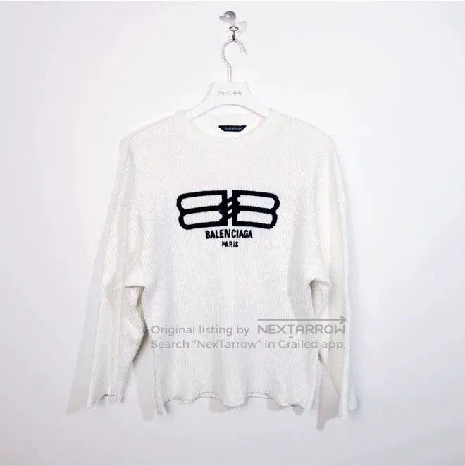 Balenciaga Balenciaga Logo Lock Print Sweater. Size US XS / EU 42 / 0 - 1 Thumbnail