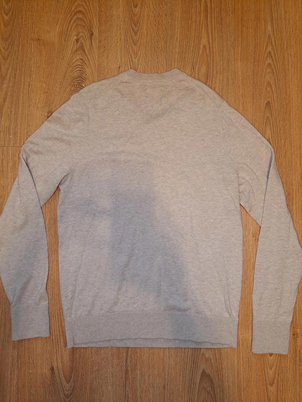 Abercrombie & Fitch Abercrombie & Fitch Sweater Mens Large Beige V Neck Wool Size US L / EU 52-54 / 3 - 5 Thumbnail