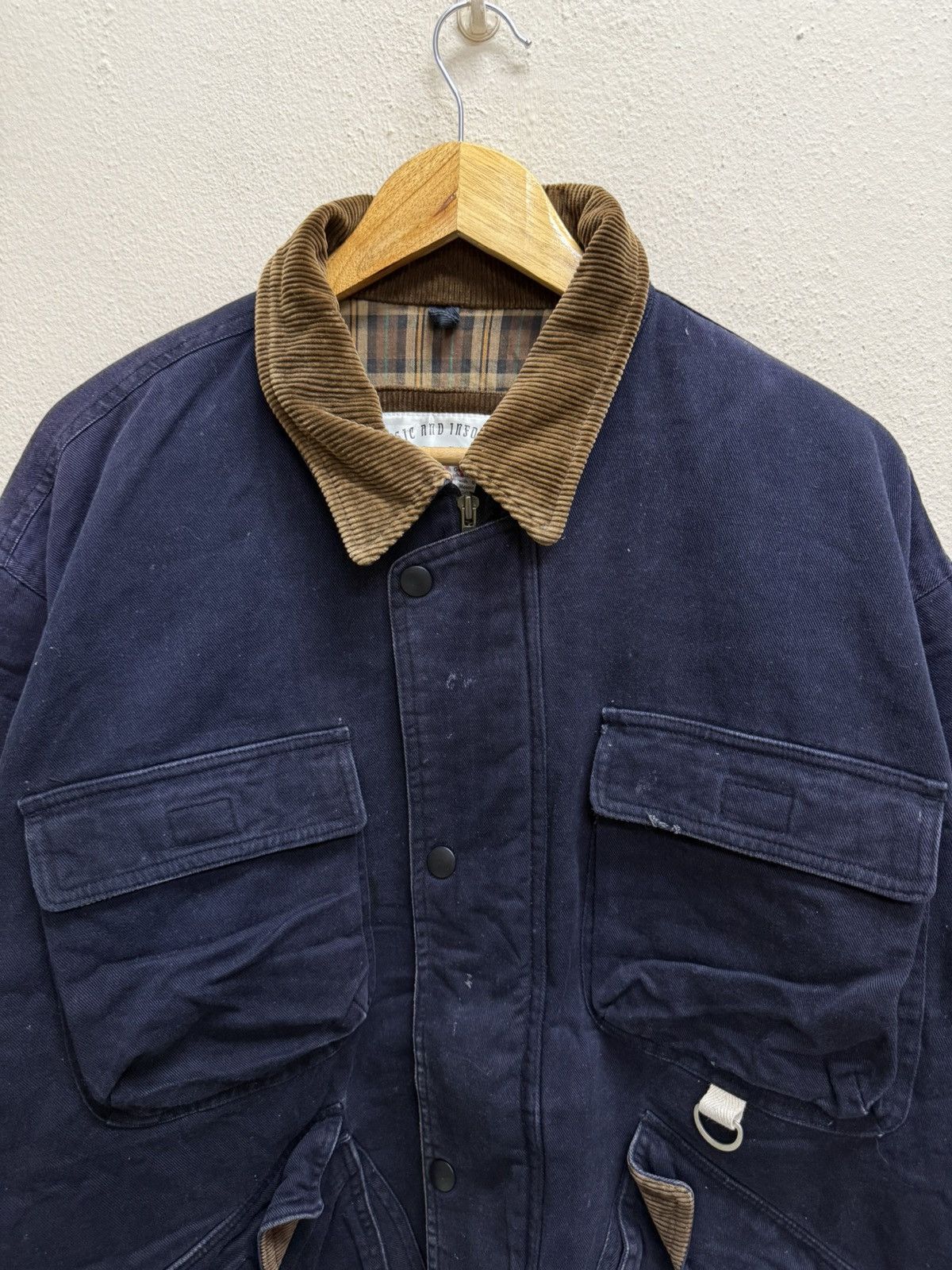 Japanese Brand Vintage Basic And Informal barn workwear field Jacket Size US XL / EU 56 / 4 - 21 Thumbnail
