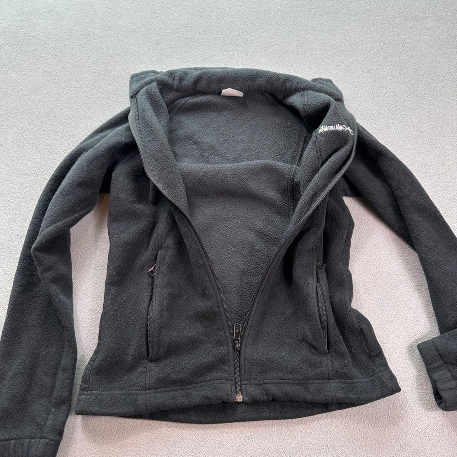 Columbia Columbia Sportswear Full Zip Fleece Jacket Women's M Black Size M / US 6-8 / IT 42-44 - 4 Thumbnail