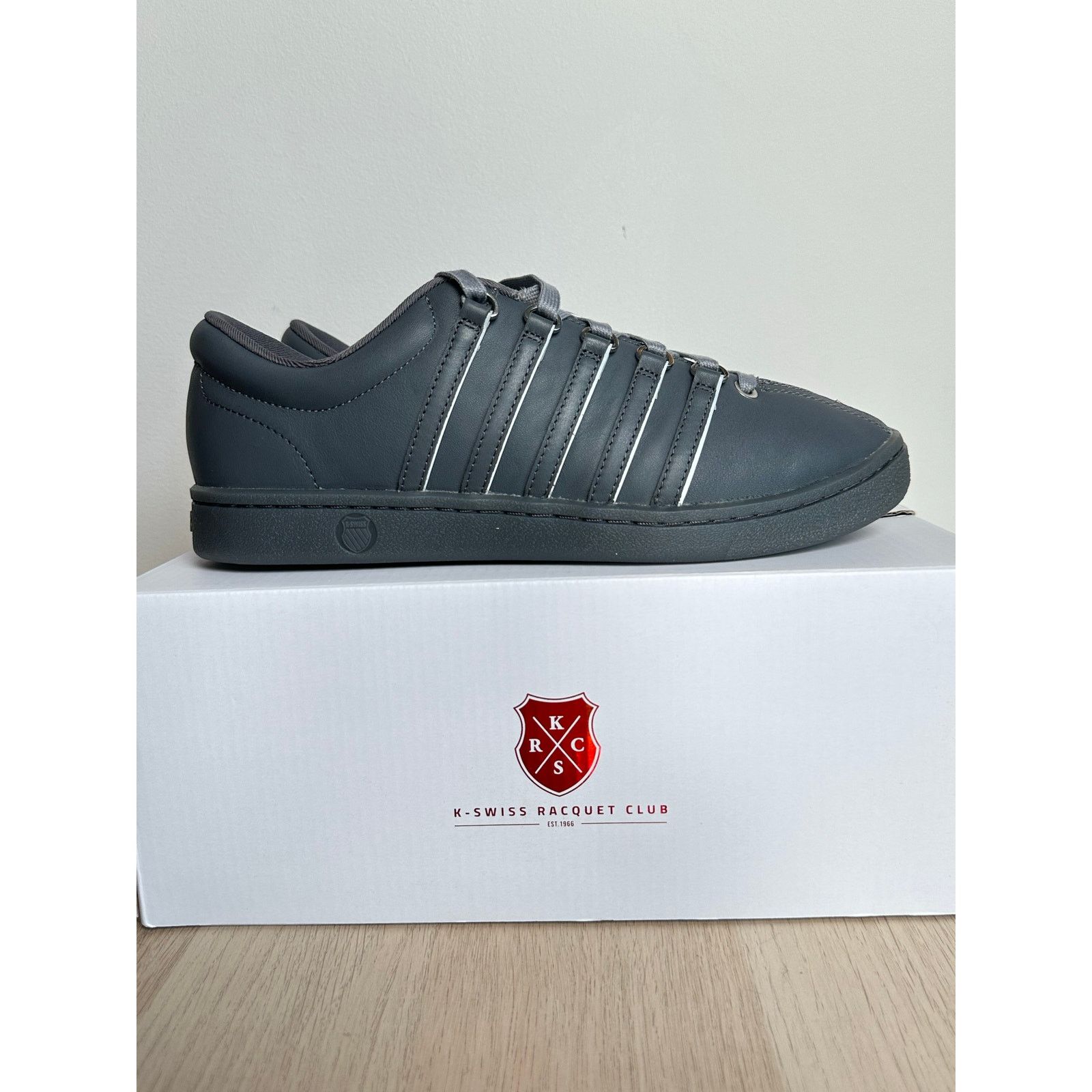 K-Swiss K-Swiss x Anwar Carrots Classic 66 NXT Grey Sneaker -Size 8M Size US 8 / EU 41 - 1 Thumbnail