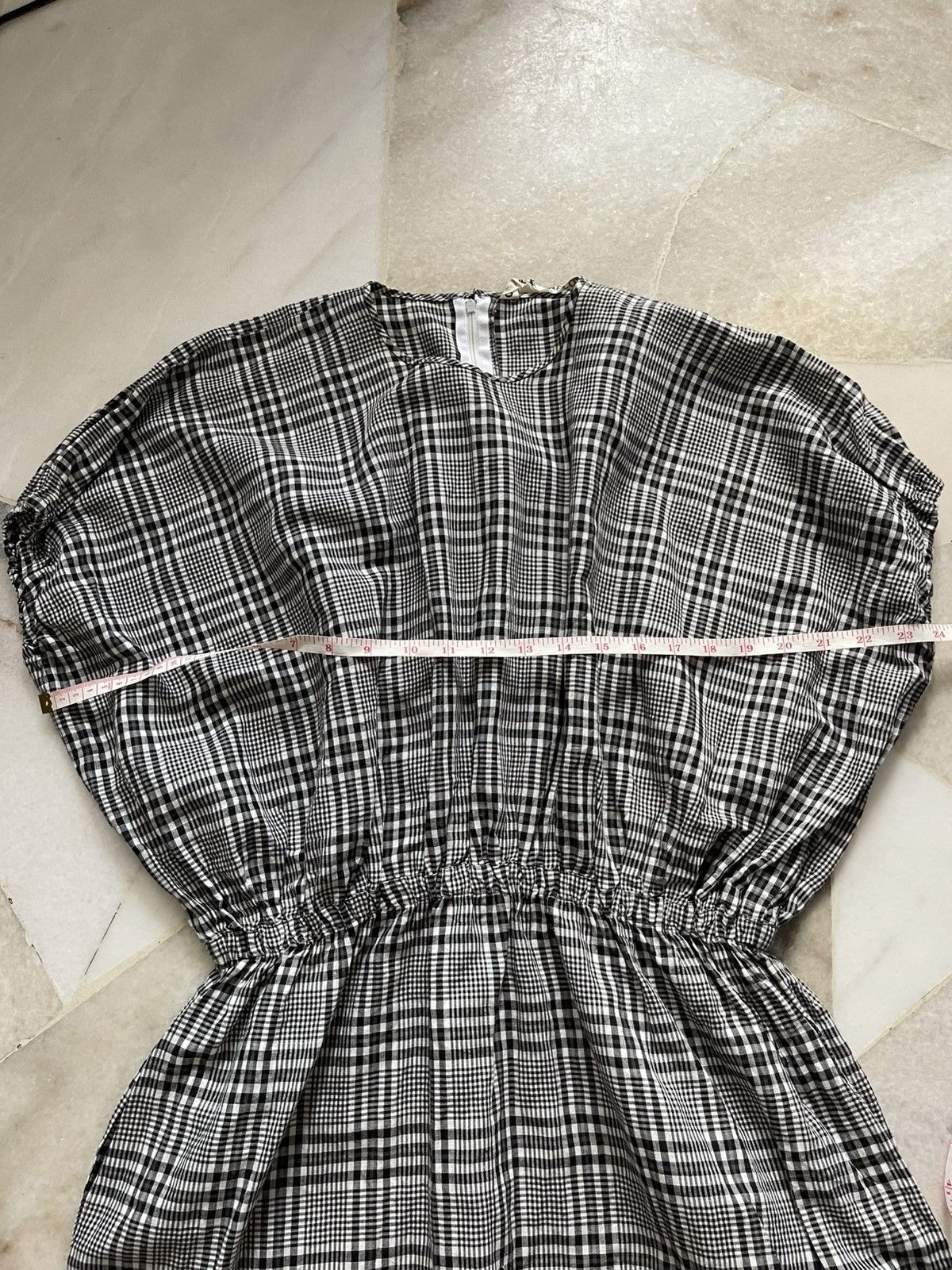 Comme des Garcons 80s Comme Des Garcons Plaid Dress Size L / US 10 / IT 46 - 8 Thumbnail