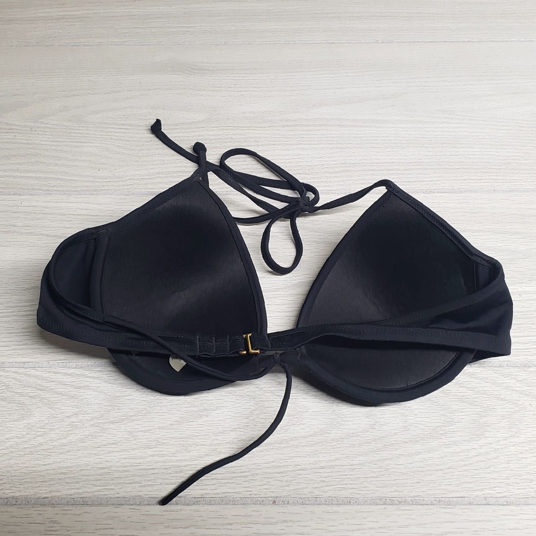 Victoria's Secret Victoria's Secret Demi Bra 36C UnderWire Lined Black 70817 VS Bra Women Demi 36C Black Underwired Lined Adjustable Strap Closure Hook & Eye Size ONE SIZE - 2 Thumbnail